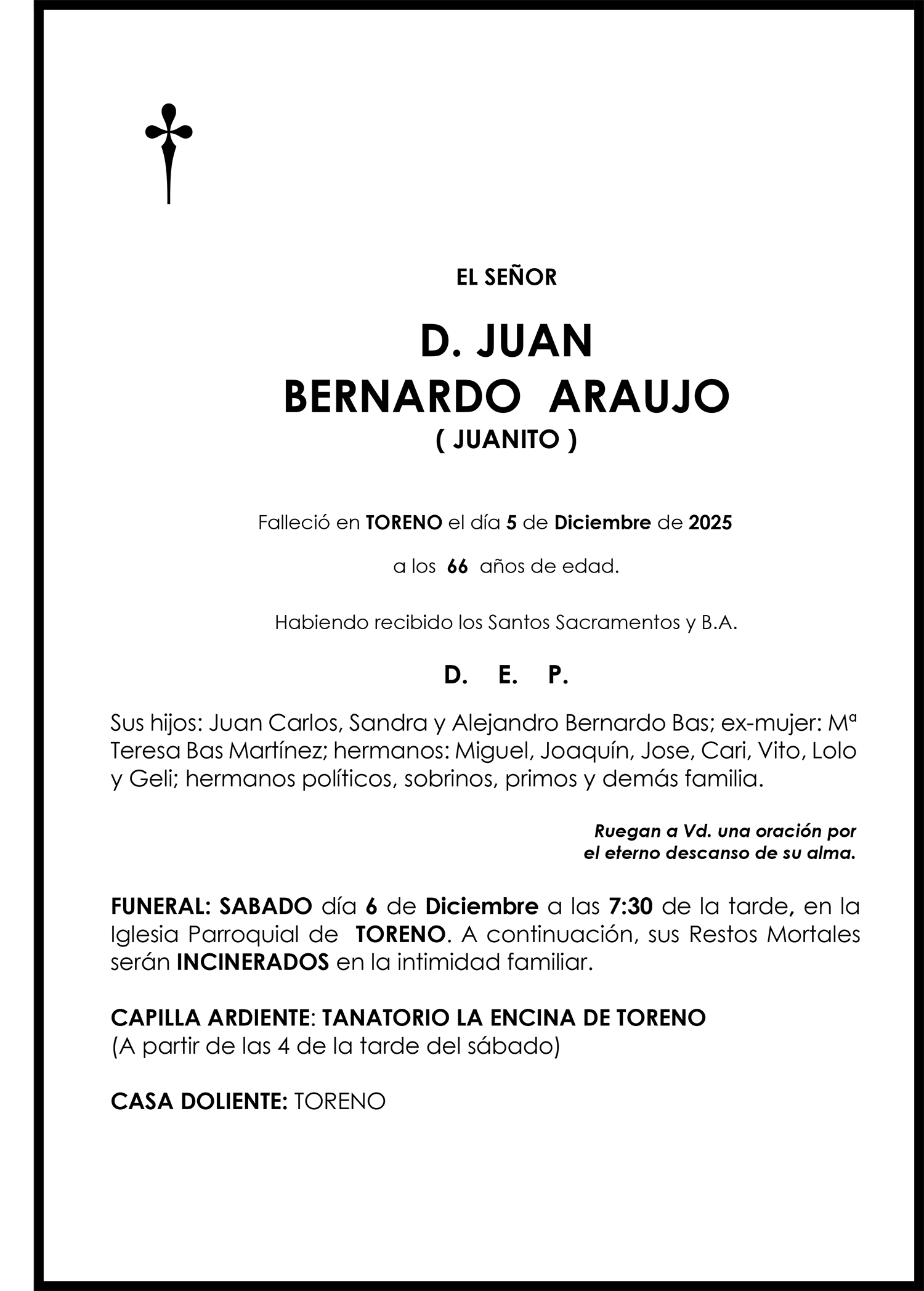 JUANBERNARDOARAUJO( JUANITO )