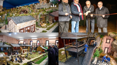 El Belén de Folgoso ya se muestra 'A Tope' con un recorrido por los lugares más emblemáticos del Bierzo