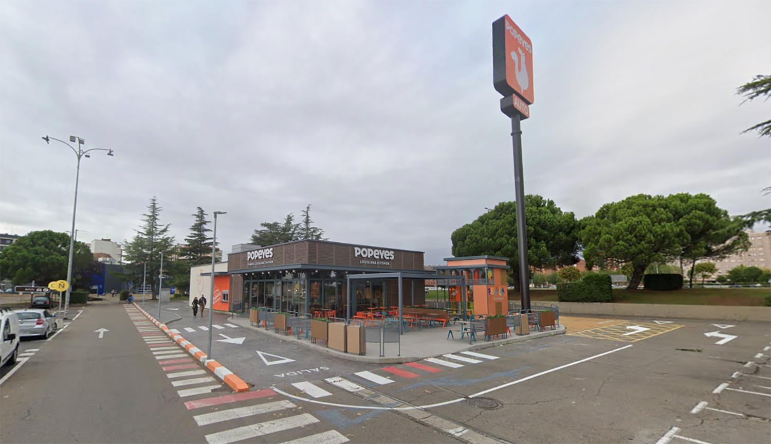 Imagen de un restaurante Popeyes en León