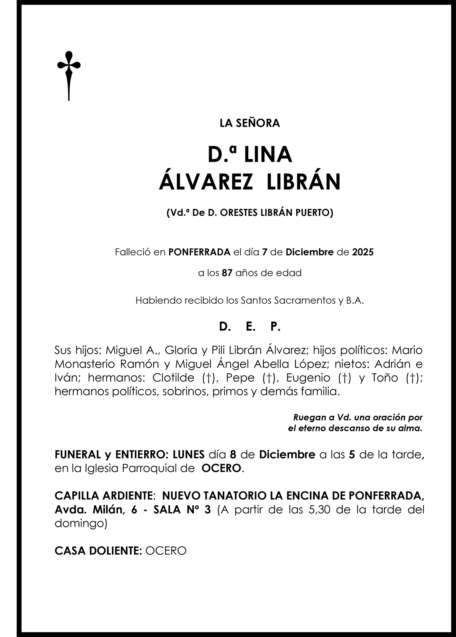 LINA ÁLVAREZ LIBRÁN