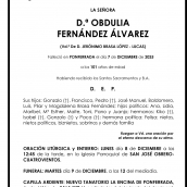 OBDULIA FERNÁNDEZ ÁLVAREZ