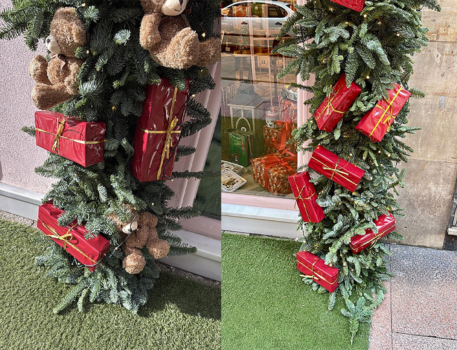 Roban los 'ositos' de la decoración navideña de Sandra Romero Patisserie