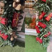 Roban los 'ositos' de la decoración navideña de Sandra Romero Patisserie