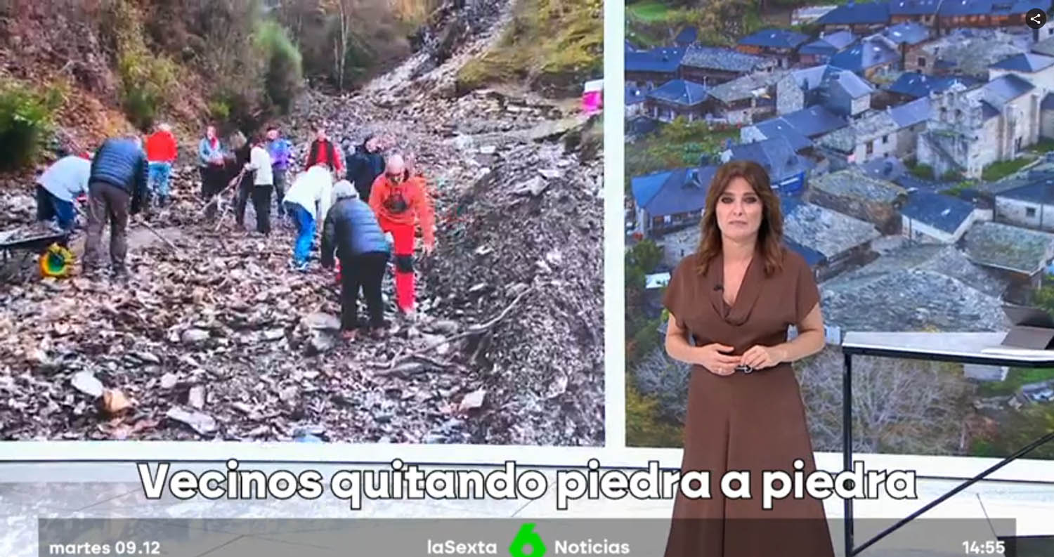 La Sexta Noticias se hace eco de la problemática de Peñalba La Sexta Noticias se hace eco de la problemática de Peñalba