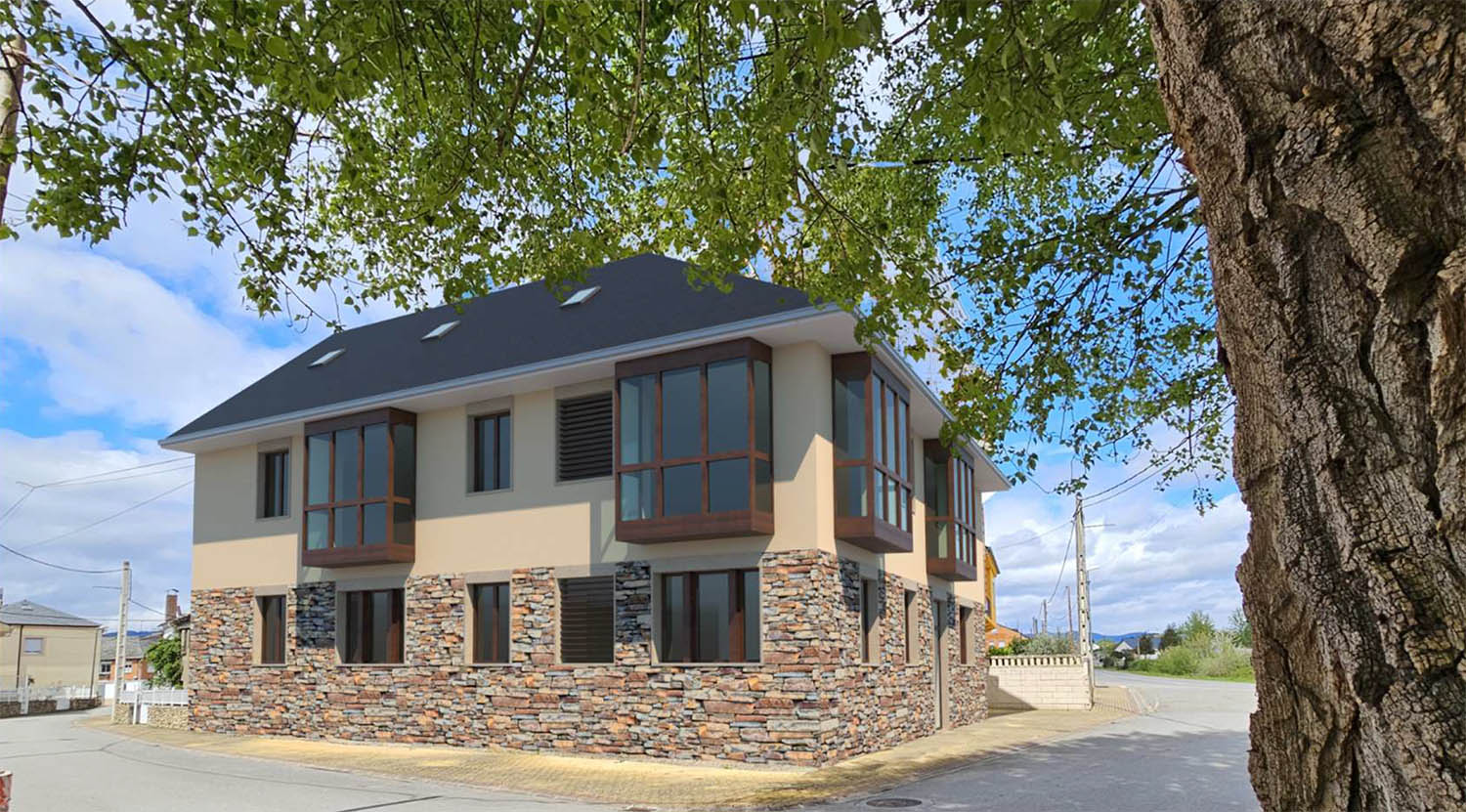 Viviendas de protección pública en Carracedo del Monasterio Viviendas de protección pública en Carracedo del Monasterio