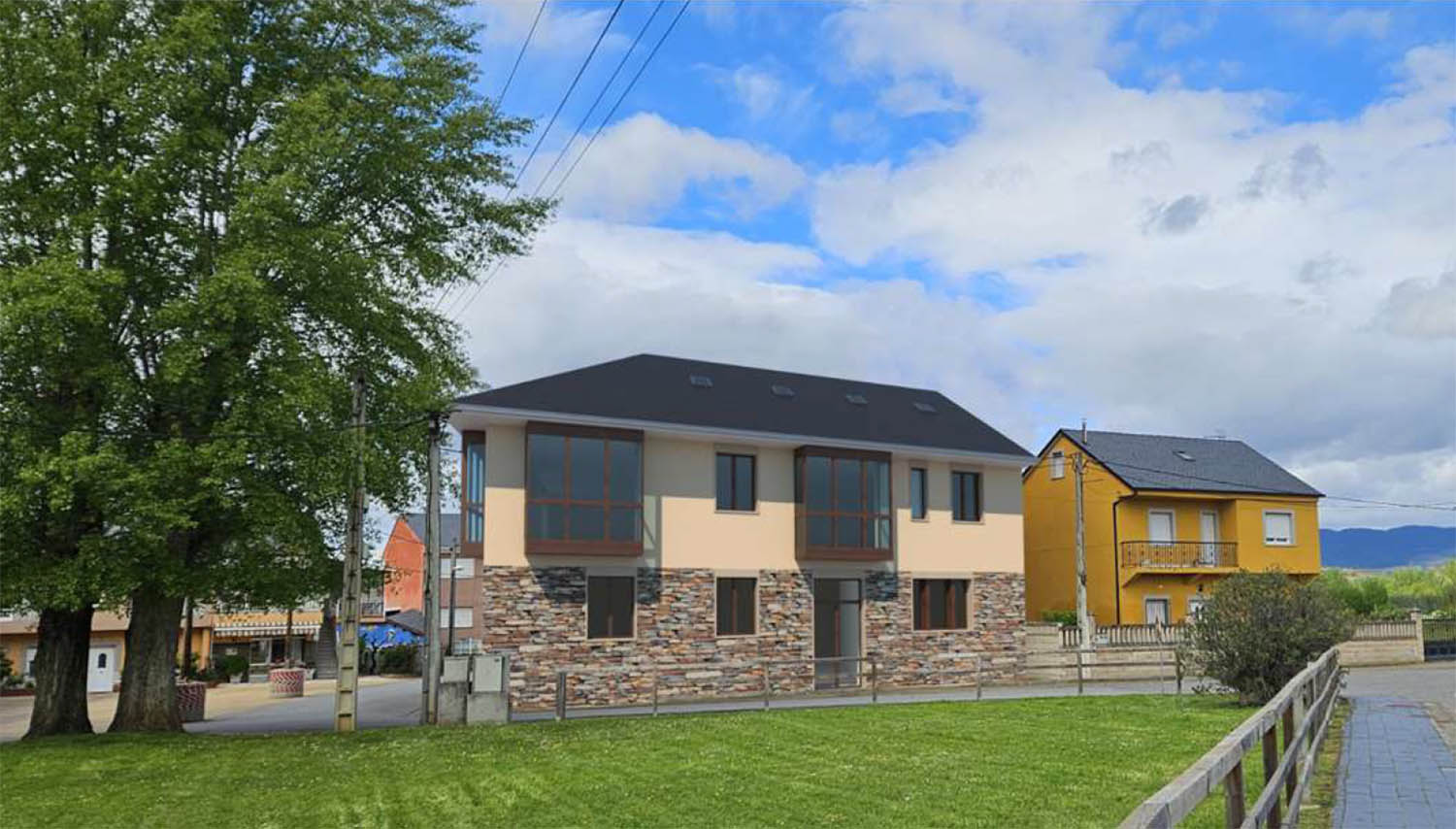 Viviendas de protección pública en Carracedo del Monasterio. Viviendas de protección pública en Carracedo del Monasterio.