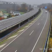 Niebla en la A6 en Ponferrada Niebla en la A6 en Ponferrada