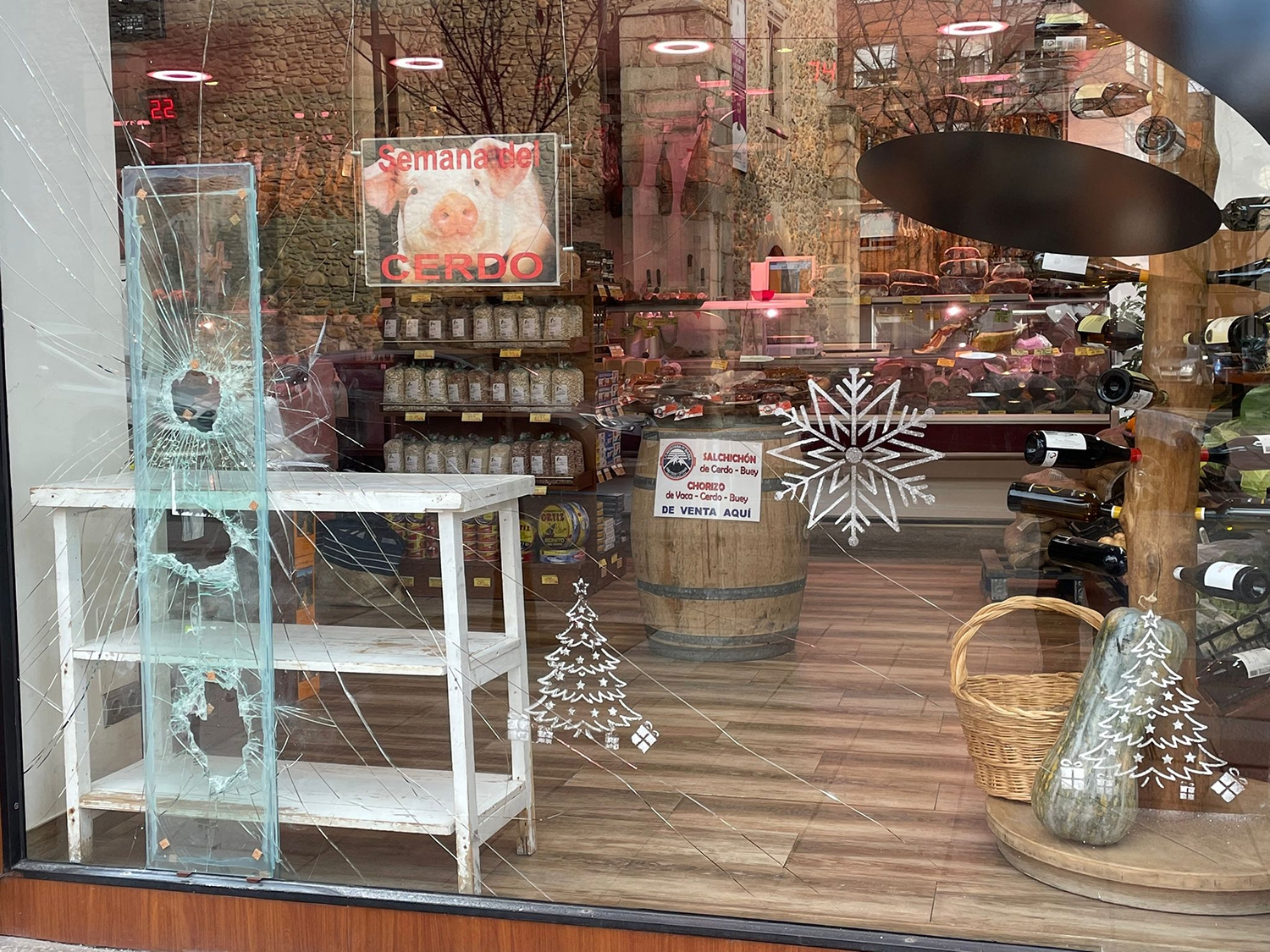 Carnicería robada en Ponferrada Carnicería robada en Ponferrada