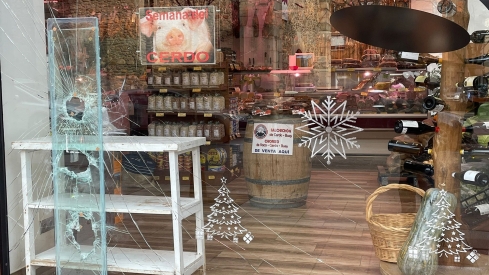 Carnicería robada en Ponferrada