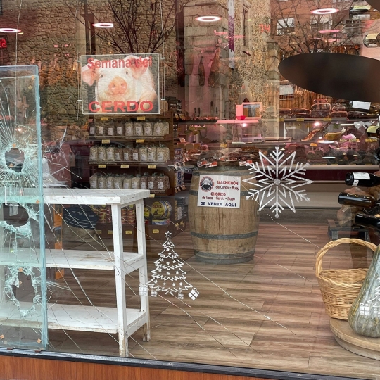 Carnicería robada en Ponferrada Carnicería robada en Ponferrada