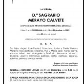 SAGRARIO MERAYO CALVETE SAGRARIO MERAYO CALVETE