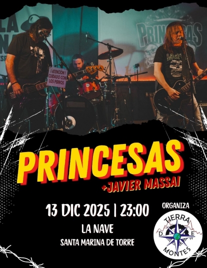 Concierto de Princesas + Javier Massai Concierto de Princesas + Javier Massai