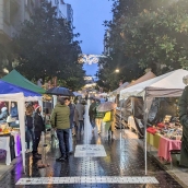 Fiesta de Navidad en la avenida de La Puebla Fiesta de Navidad en la avenida de La Puebla
