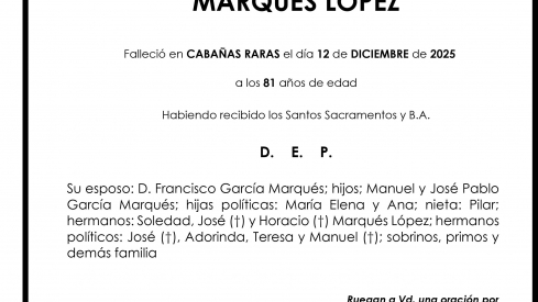 JOSEFA MARQUES LOPEZ JOSEFA MARQUES LOPEZ