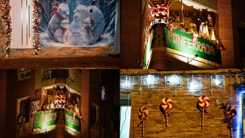 Fachadas navidad en Ponferrada Fachadas navidad en Ponferrada