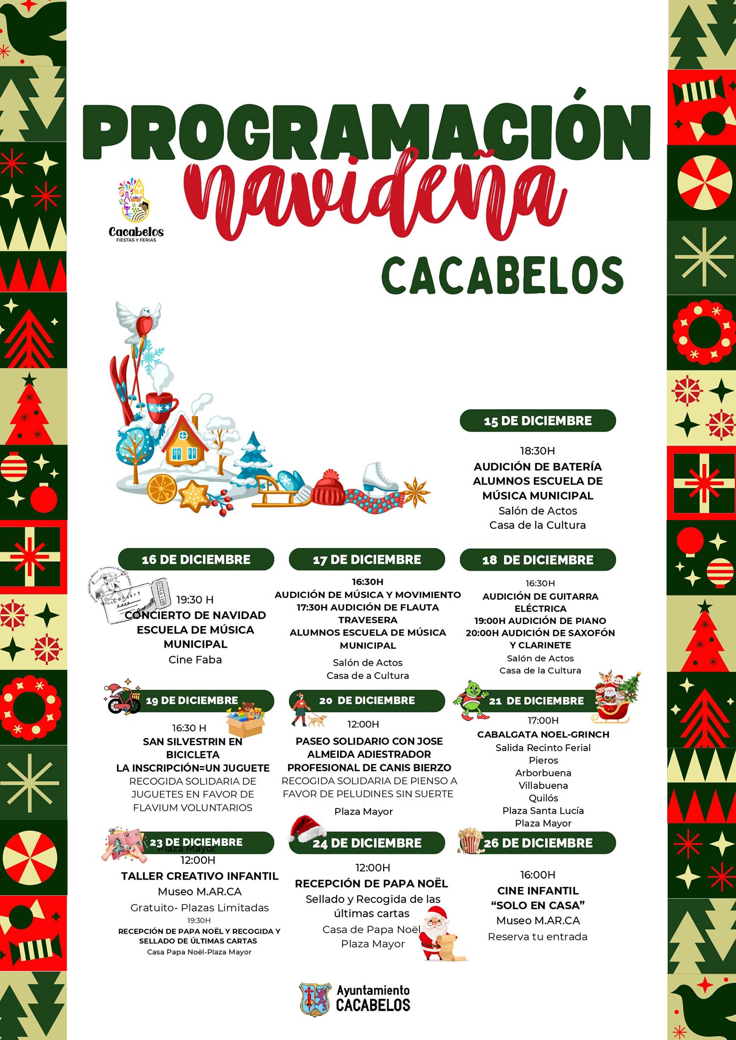 Programación navideña Cacabelos Programación navideña Cacabelos