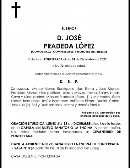JOSE PRADELA LOPEZ