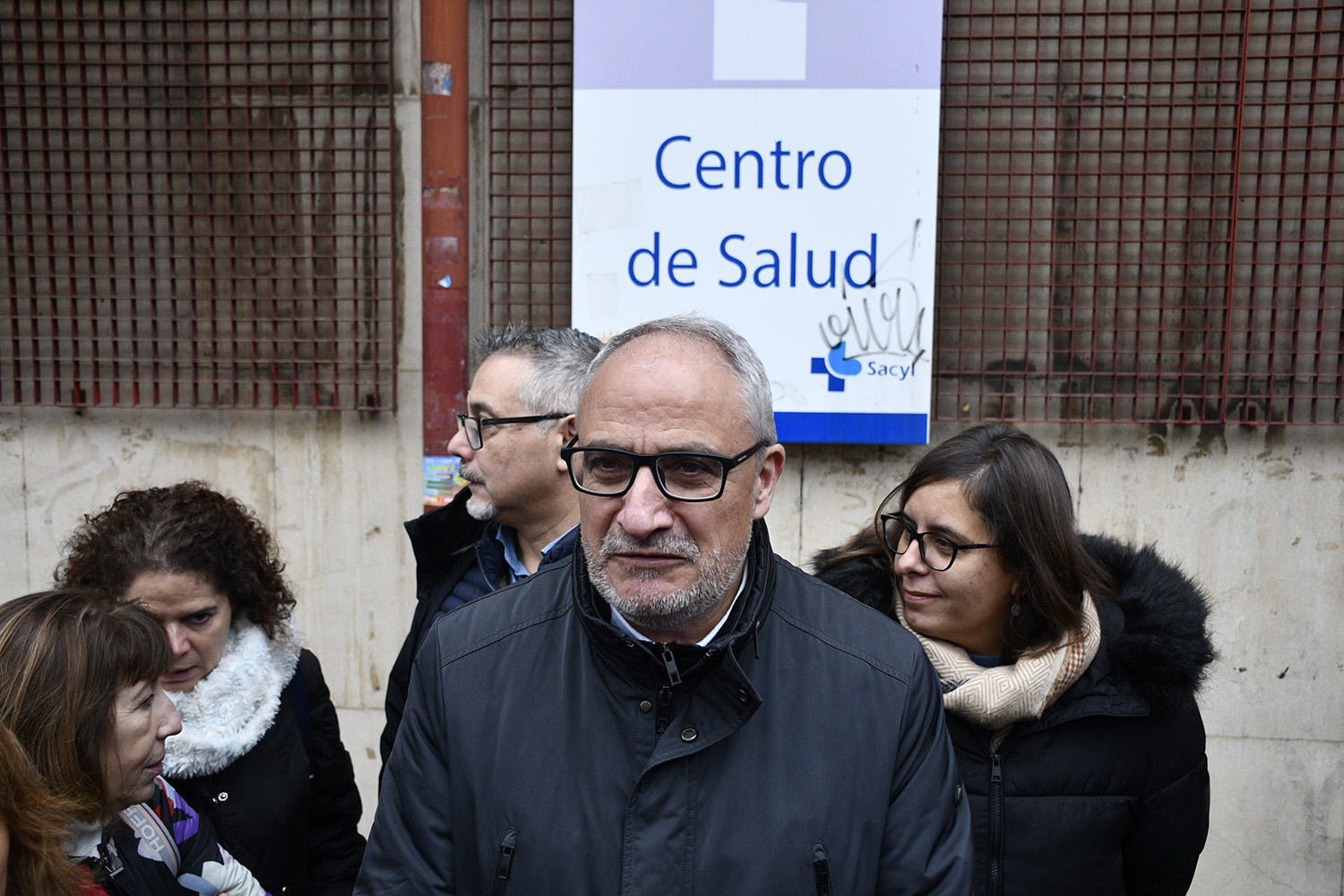 Olegario Ramón durante la intervención