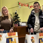 La Ponferradina dona material deportivo al Centro de Día de Menores de Ponferrada