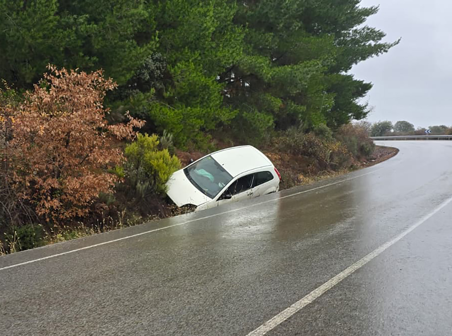 Accidente en Fabero Accidente en Fabero