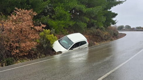 Accidente en Fabero. Imagen InfoBierzo 