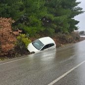 Accidente en Fabero. Imagen InfoBierzo Accidente en Fabero. Imagen InfoBierzo