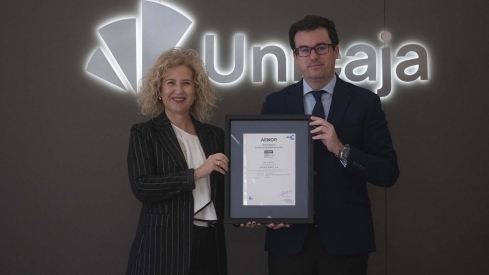 Unicaja, primera entidad financiera cotizada española en obtener la certificación Aenor en igualdad de género