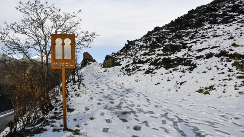 Nieve en el Mirador de la Tebaida berciana (4)