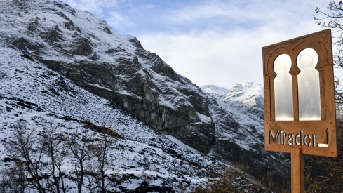 Nieve en el Mirador de la Tebaida berciana (5)