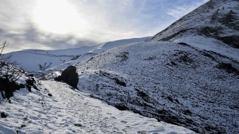 Nieve en el Mirador de la Tebaida berciana (7)
