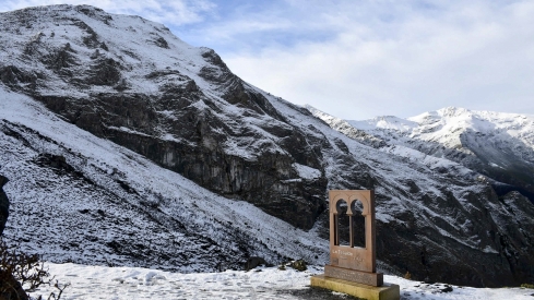 Nieve en el Mirador de la Tebaida berciana (10)