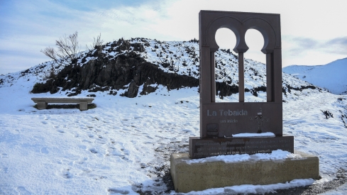 Nieve en el Mirador de la Tebaida berciana (12)