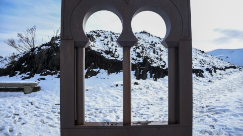 Nieve en el Mirador de la Tebaida berciana (14)
