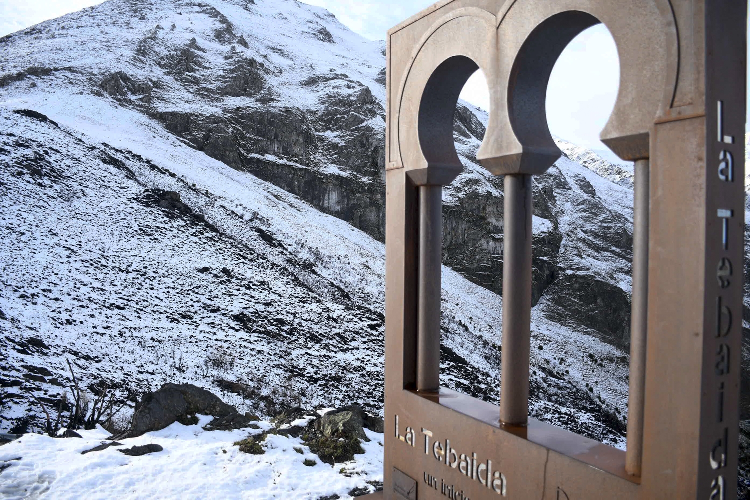 Nieve en el Mirador de la Tebaida berciana (15)