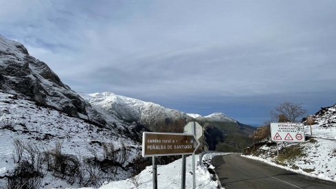 Nieve en el Alto de la Cruz (5)