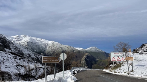 Nieve en el Alto de la Cruz (3)