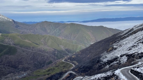 Nieve en el Alto de la Cruz (1)