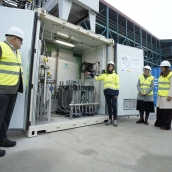 César Sánchez / ICAL . Ciuden presenta el electrolizador de membrana polimérica