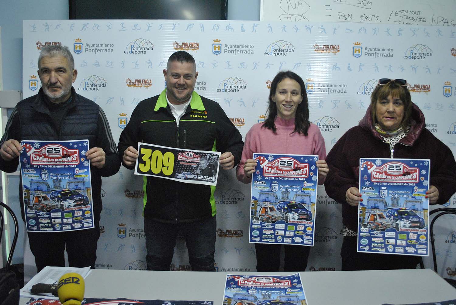 Presentación Rally Campeones Ponferrada Presentación Rally Campeones Ponferrada