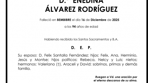 ENEDINA  ÁLVAREZ RODRÍGUEZ 