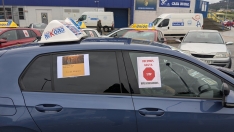 Manifestación de las Autoescuelas en Ponferrada (3)