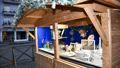 Mercado navideño de Ponferrada (1) Mercado navideño de Ponferrada (1)