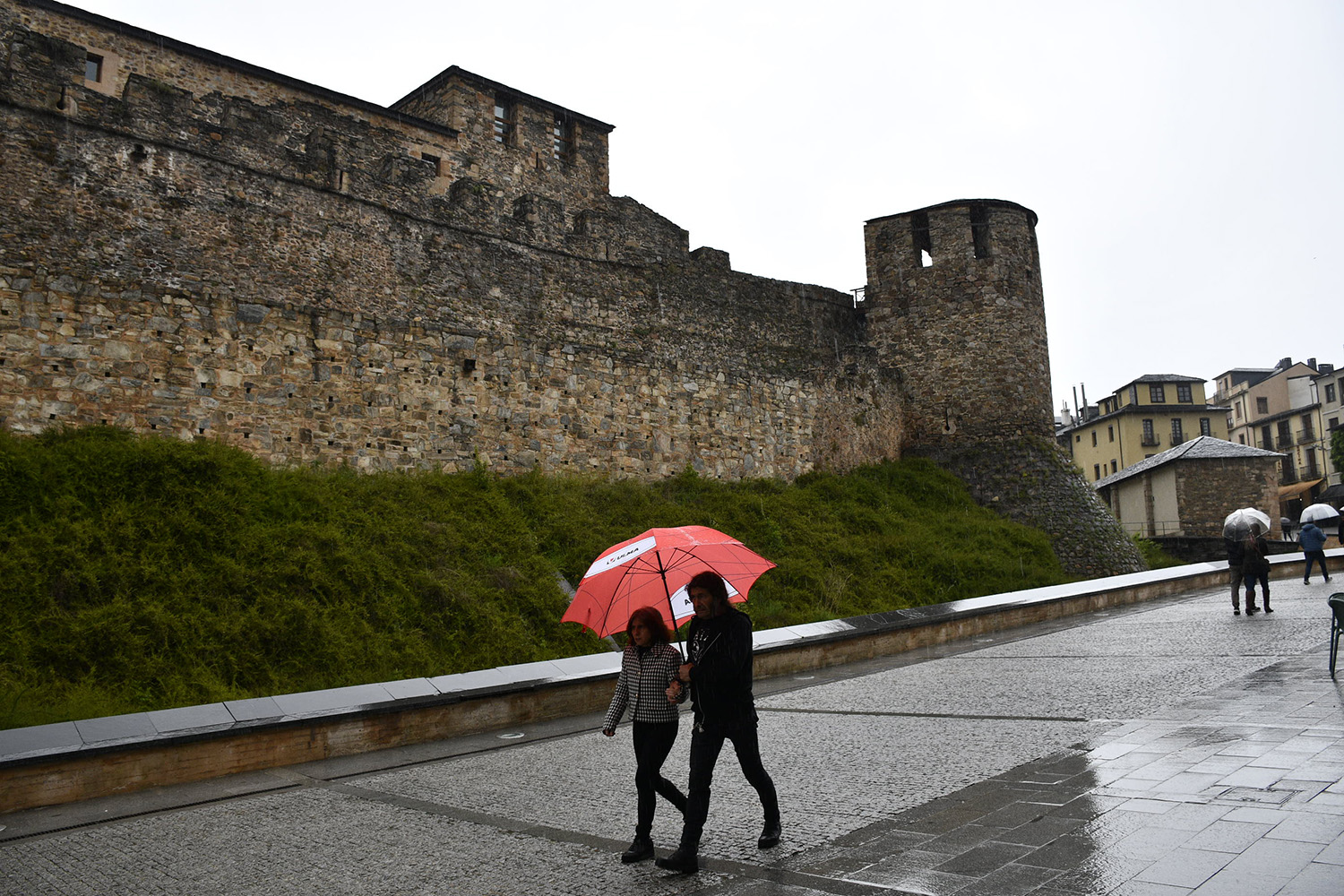 Lluvia en Ponferrada