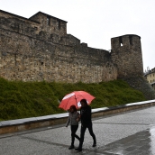 Lluvia en Ponferrada