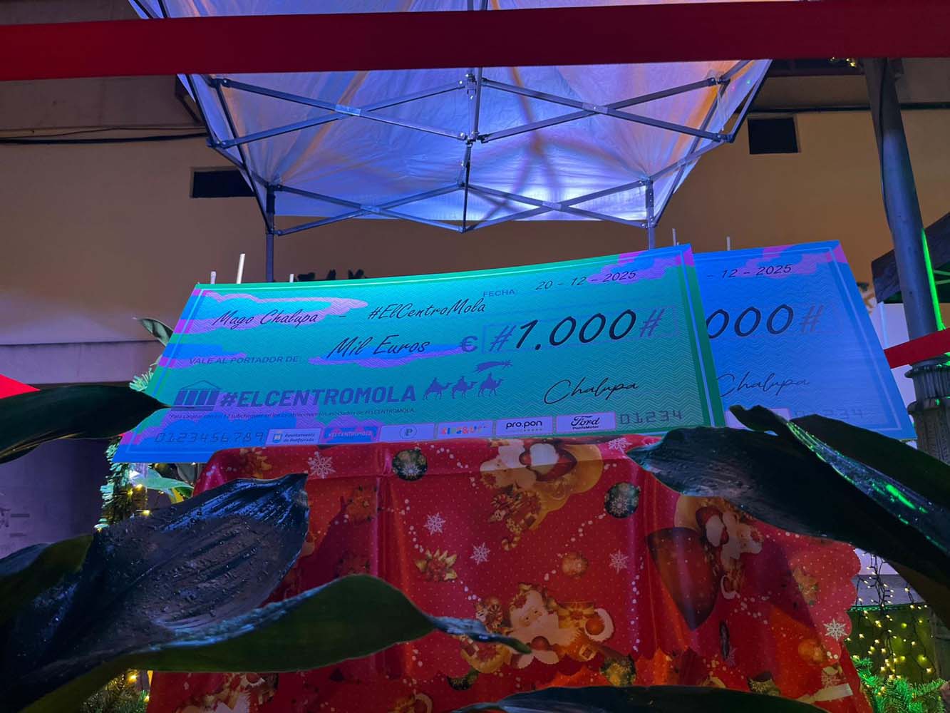 Navidad con el centro mola (2)