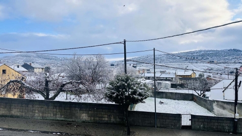 Fabero con nieve. Foto Ingrid Fontana Fabero con nieve. Foto Ingrid Fontana