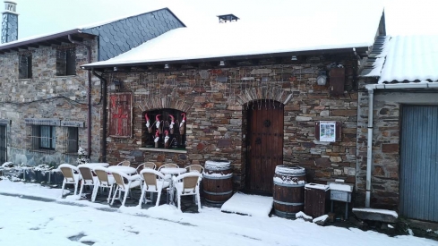 Nieve en la Tebaida. Fotos Juan Carlos Florez Alvarez grupo Tebaida Berciana (2) Nieve en la Tebaida. Fotos Juan Carlos Florez Alvarez grupo Tebaida Berciana (2)