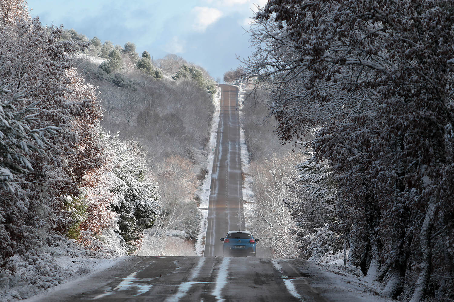Nieve en las montañas de León. Peio García ICAL .