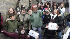 César Sánchez ICAL. La asociación Alzheimer Laciana situada en Villaseca de Laciana, agraciada con el Gordo de Navidad