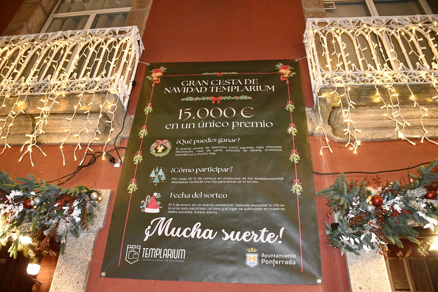 Gran cesta de Navidad Templarium 